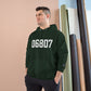 06807 - Greenwich CT Zip Code Champion Hoodie