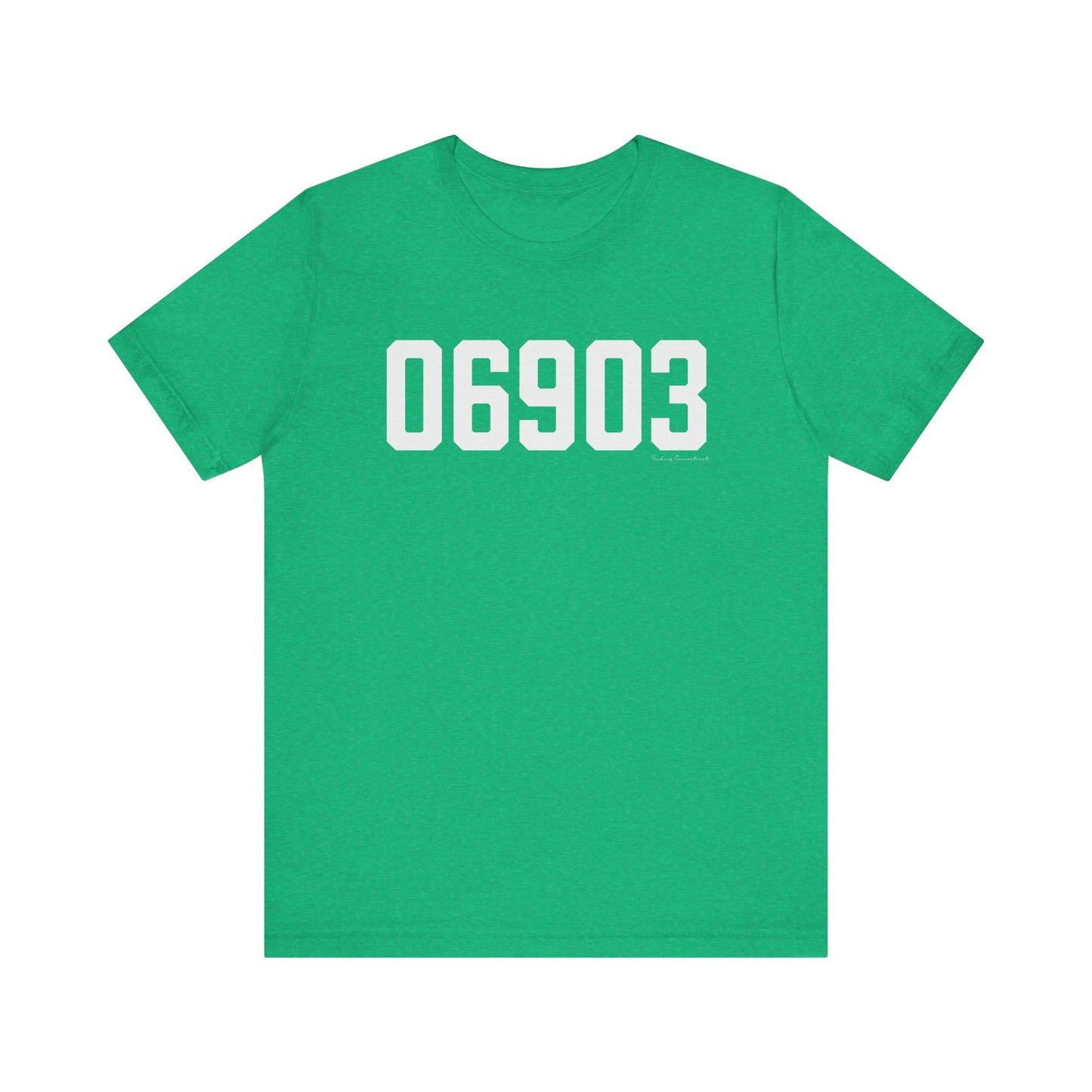 06903 Stamford CT Zip Code Unisex Jersey Short Sleeve T-Shirt