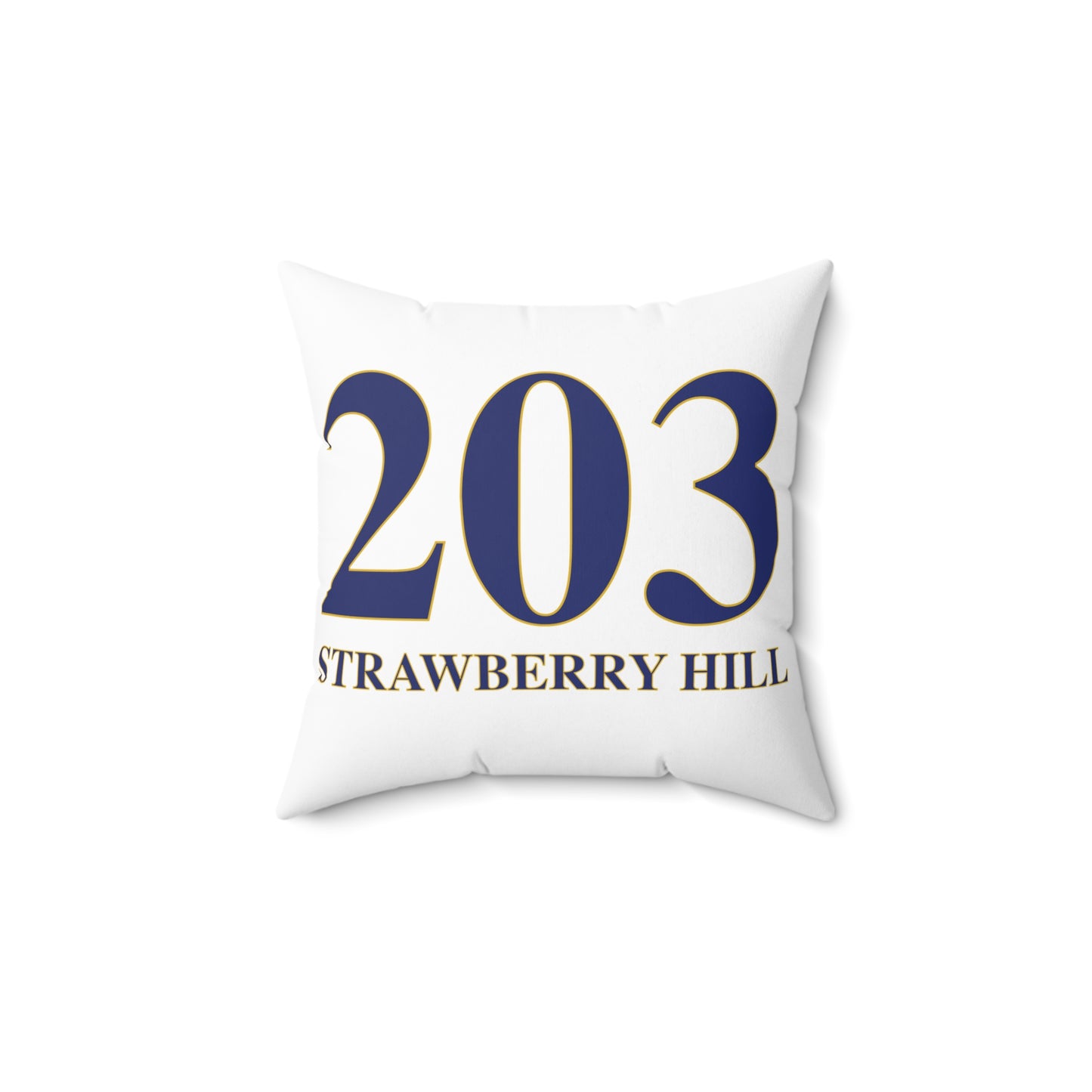 203 Strawberry Hill Spun Polyester Square Pillow