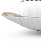 203 Prospect Red White & Blue Spun Polyester Square Pillow