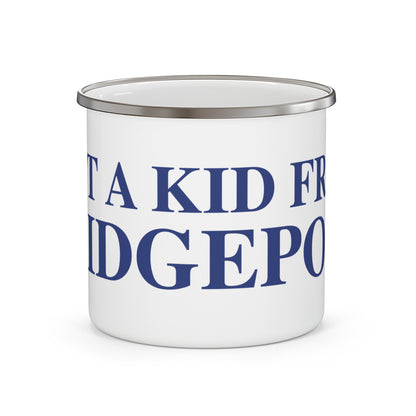 Just a kid from Bridgeport Enamel Camping Mug