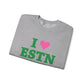 I Heart ESTN Unisex Heavy Blend™ Crewneck Sweatshirt