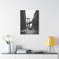 Manhattan Bridge Black and White Matte Canvas, Stretched, 1.25"