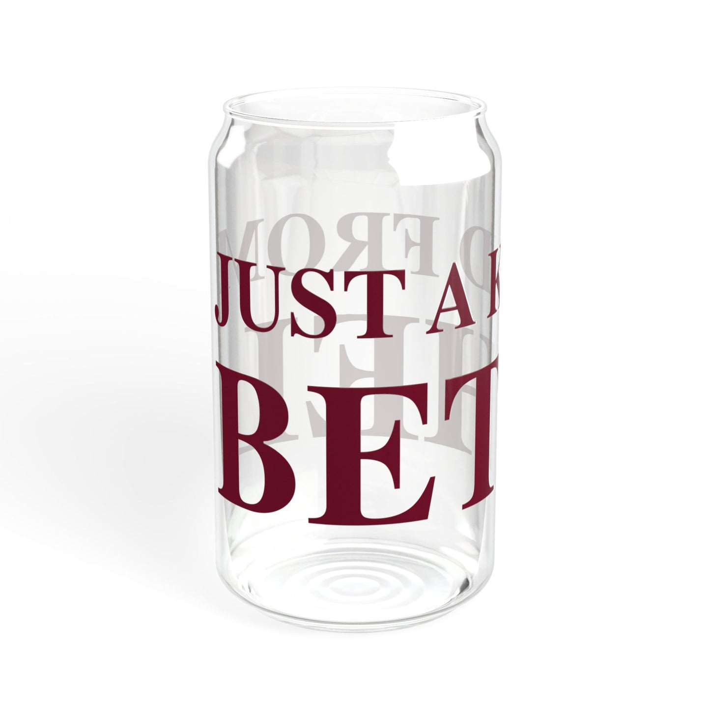 Just a kid from Bethel Sipper Glass, 16oz