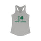 I Clover New Canaan (Green) Women's Ideal Racerback Tank