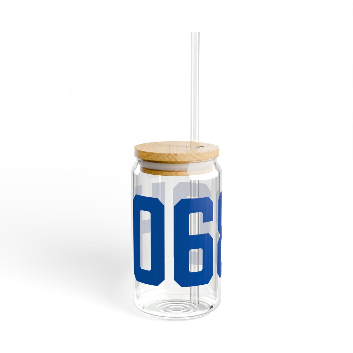 06804 Brookfield Connecticut Zip Code Sipper Glass, 16oz
