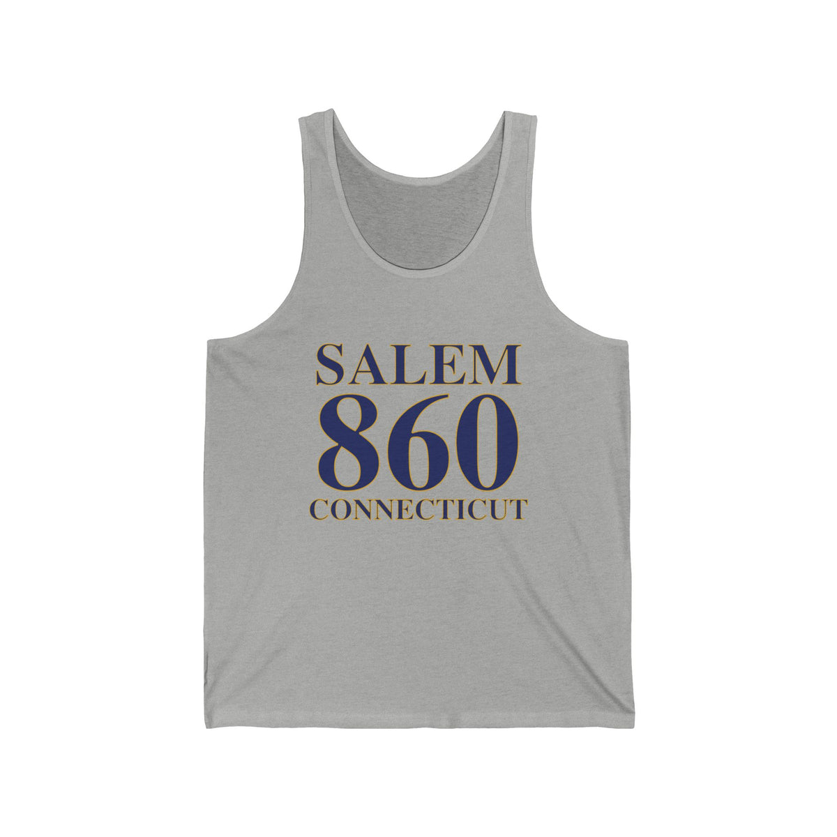Salem 860 Connecticut Unisex Jersey Tank Top
