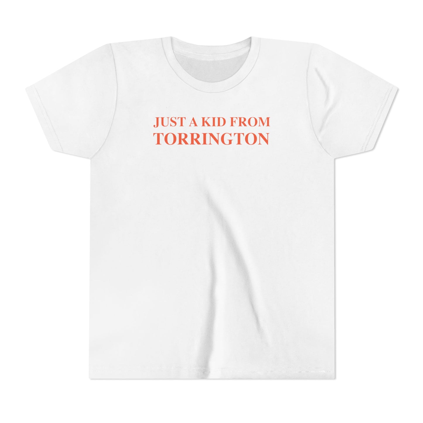 Just a kid from Torrington Youth Short Sleeve T-Shirt