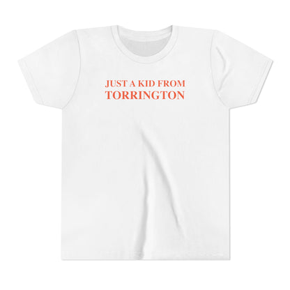 Just a kid from Torrington Youth Short Sleeve T-Shirt