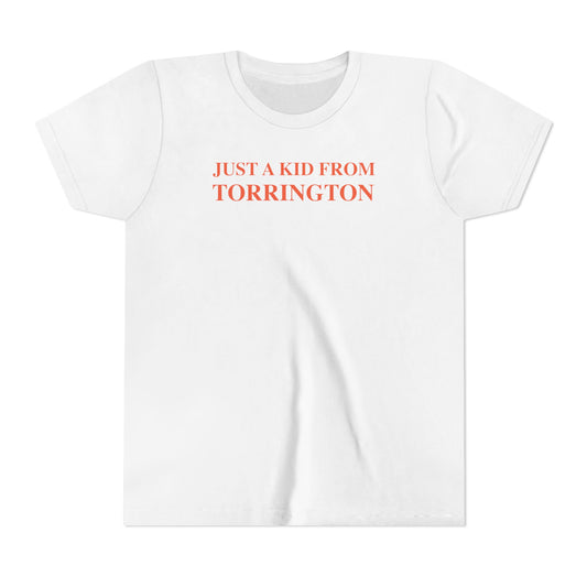 Just a kid from Torrington Youth Short Sleeve T-Shirt