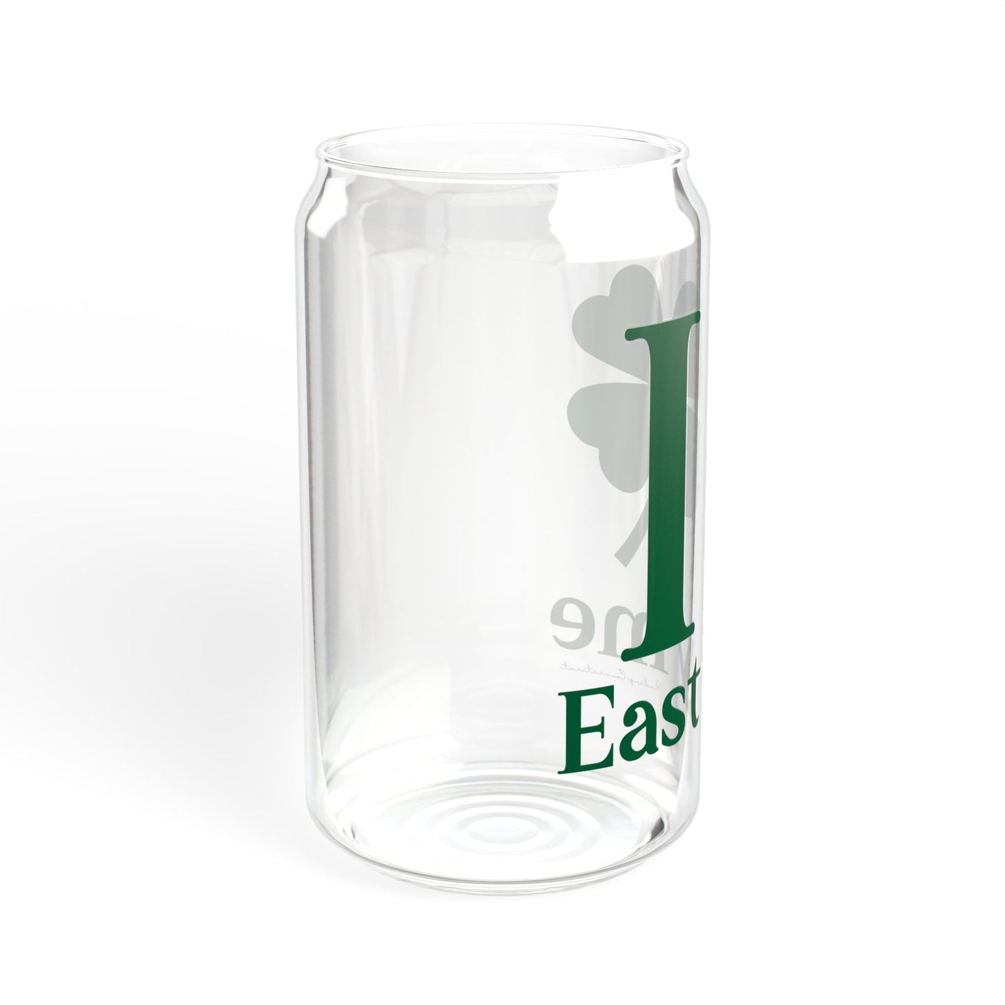 I Clover East Lyme Sipper Glass, 16oz