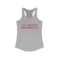 Just a kid from Trumbull Women's Ideal Racerback Tank