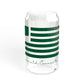 Fairfield Connecticut St Patrick’s Day Flag Sipper Glass, 16oz