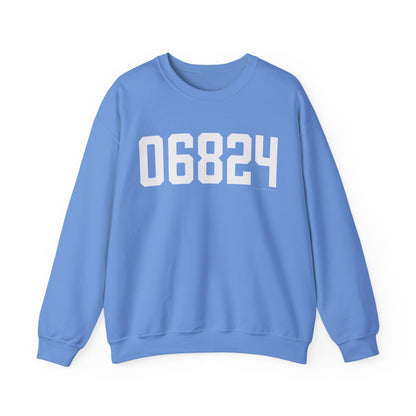 06824 Fairfield CT Zip Code Unisex Heavy Blend™ Crewneck Sweatshirt