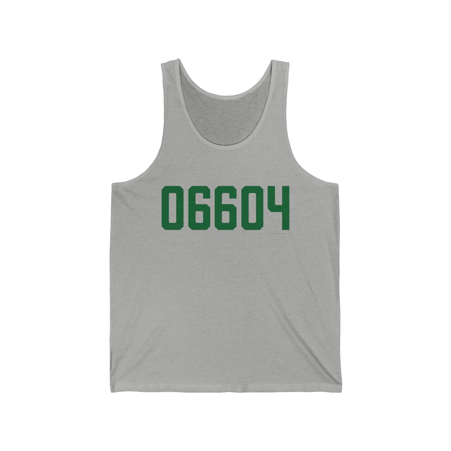 06604 Bridgeport Connecticut Zip Code Unisex Jersey Tank Top