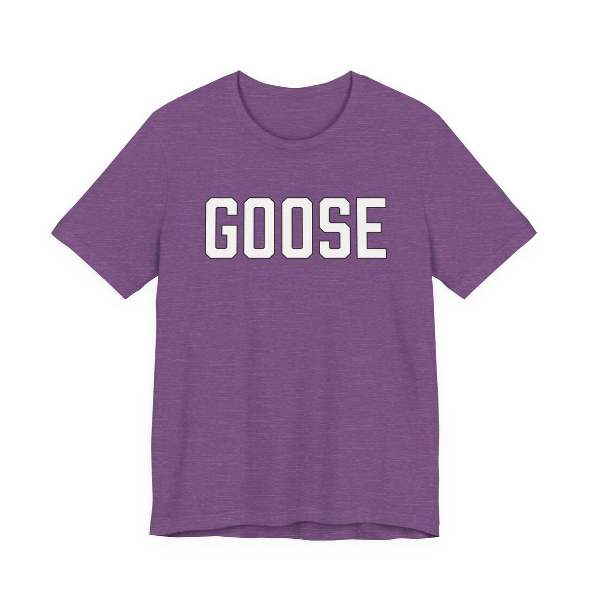 Goose Zip Code White & Black Unisex Jersey Short Sleeve T-Shirt