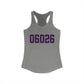 06026 East Granby Connecticut Zip Code Women's Ideal Racerback Tank Top