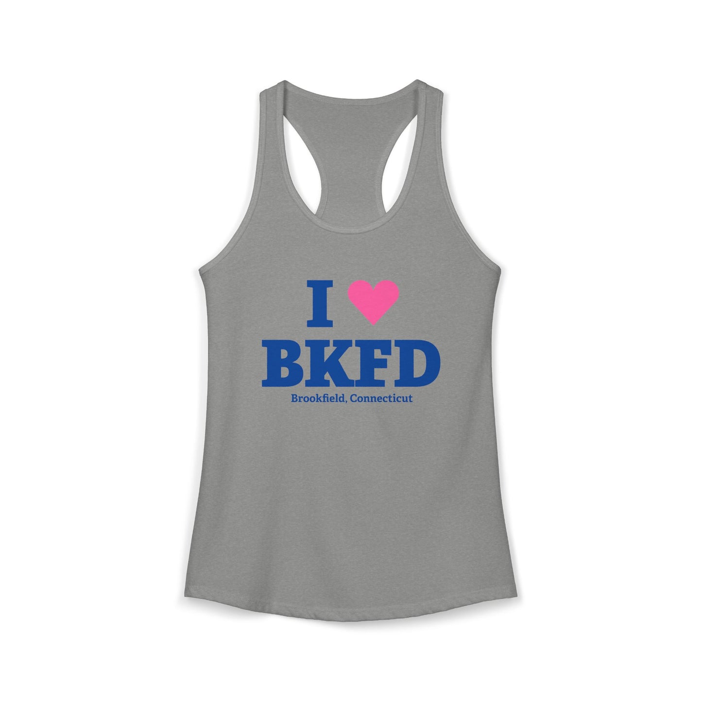 I Heart BKFD Women's Ideal Racerback Tank Top
