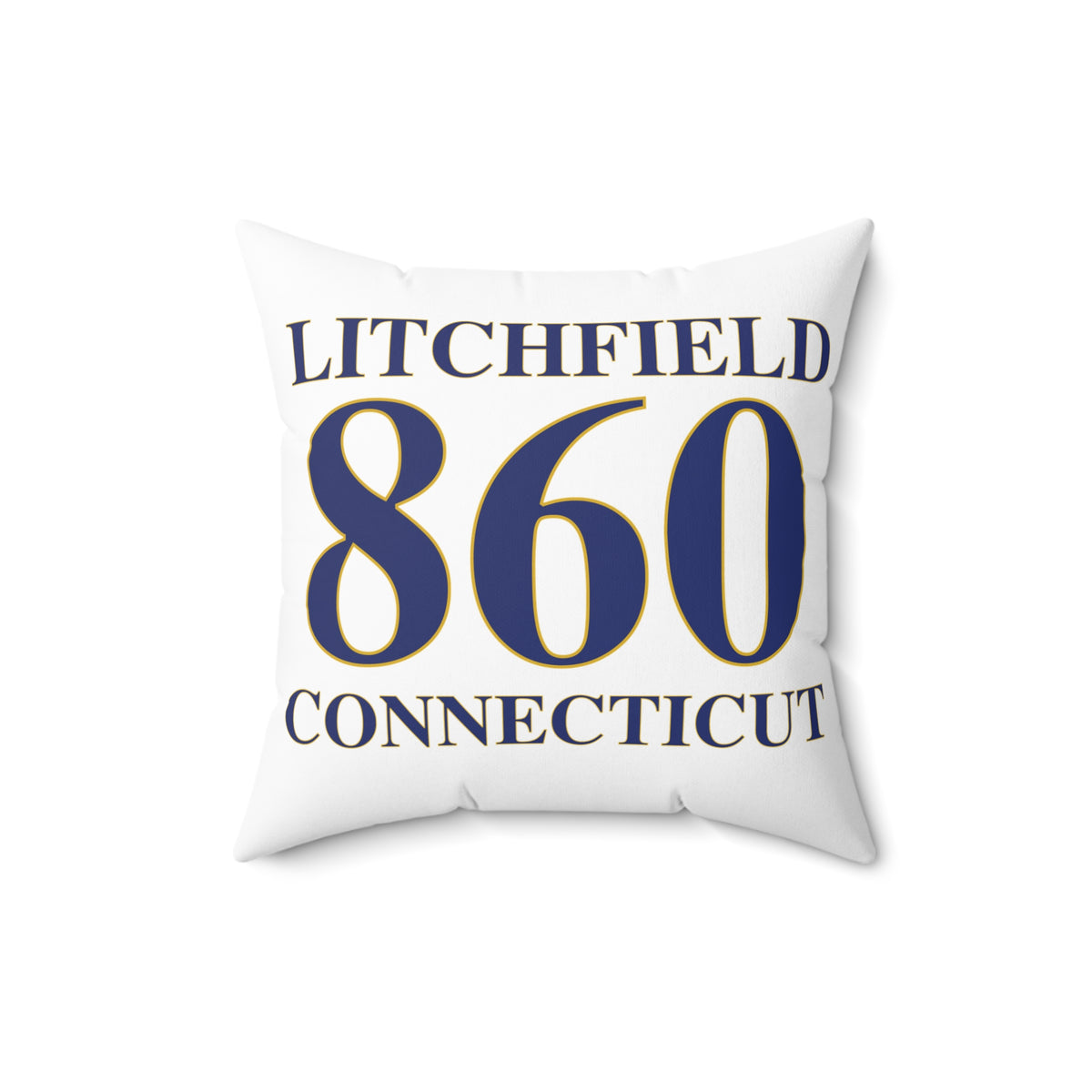 Litchfield 860 Connecticut Polyester Square Pillow