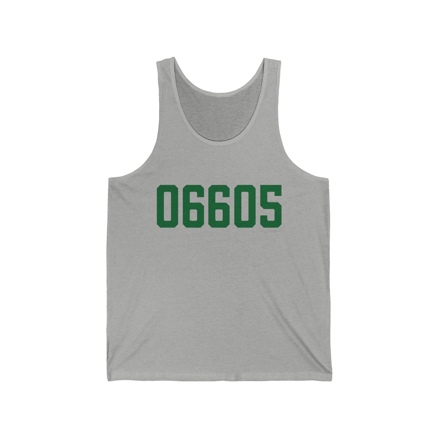 06605 Bridgeport Connecticut Zip Code Unisex Jersey Tank Top