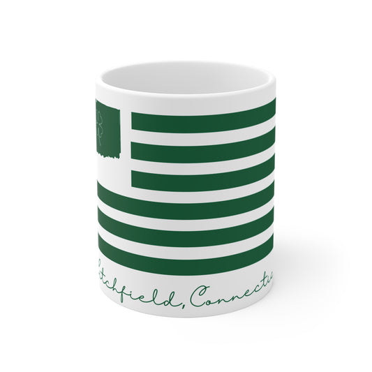 Litchfield Connecticut St. Patrick’s Day Flag Mug 11oz