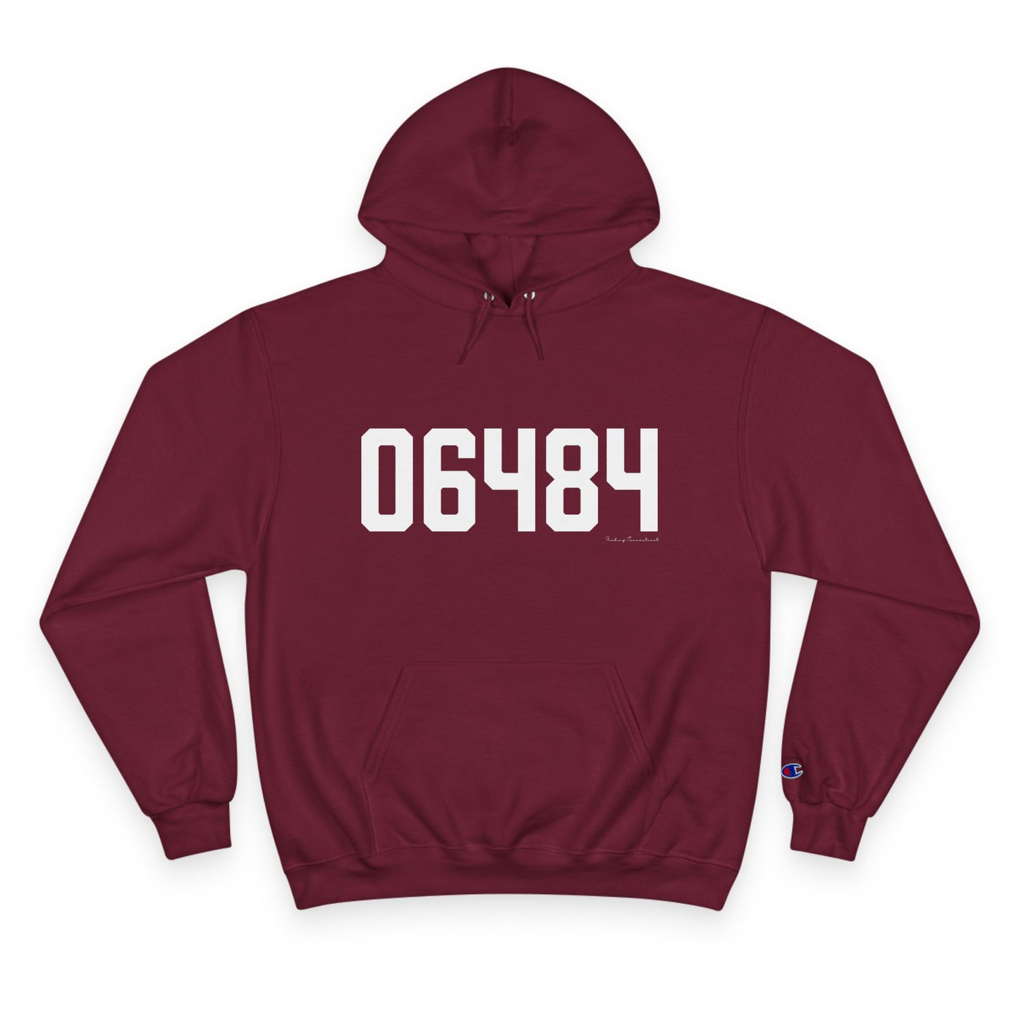 06484 Shelton Connecticut Zip Code Champion Hoodie Sweatshirt
