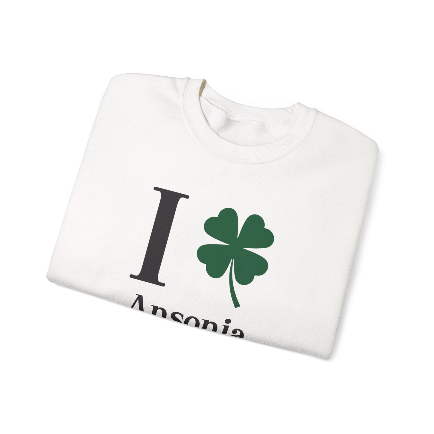 I Clover Ansonia Unisex Heavy Blend™ Crewneck Sweatshirt