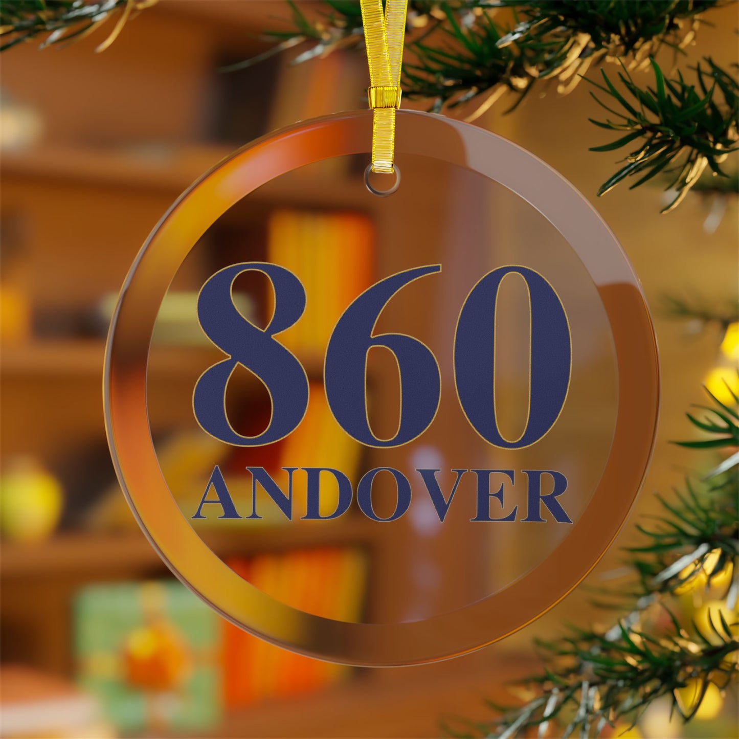 860 Andover Glass Ornaments