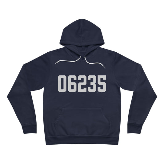 06235 Chaplin CT Zip Code Unisex Sponge Fleece Pullover Hoodie