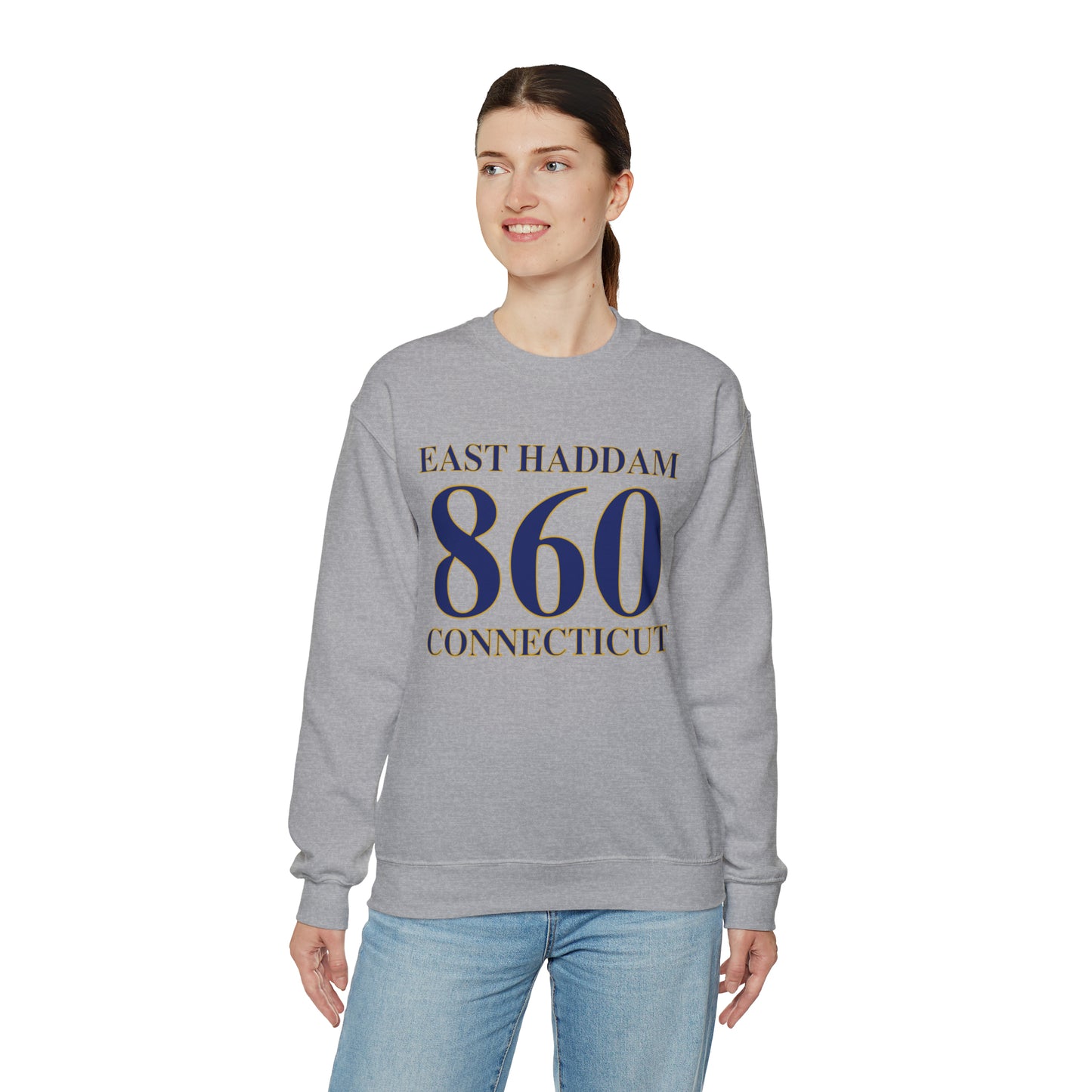 East Haddam 860 Connecticut Unisex Heavy Blend™ Crewneck Sweatshirt