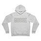 Goose Zip Code - White and Black Unisex Sponge Fleece Pullover Hoodie