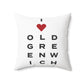 Old Greenwich Vision Spun Polyester Square Pillow