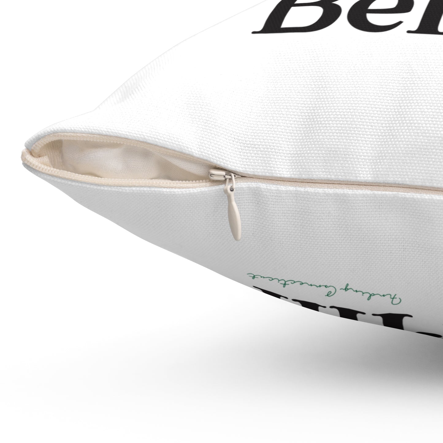 I Clover Berlin Spun Polyester Square Pillow