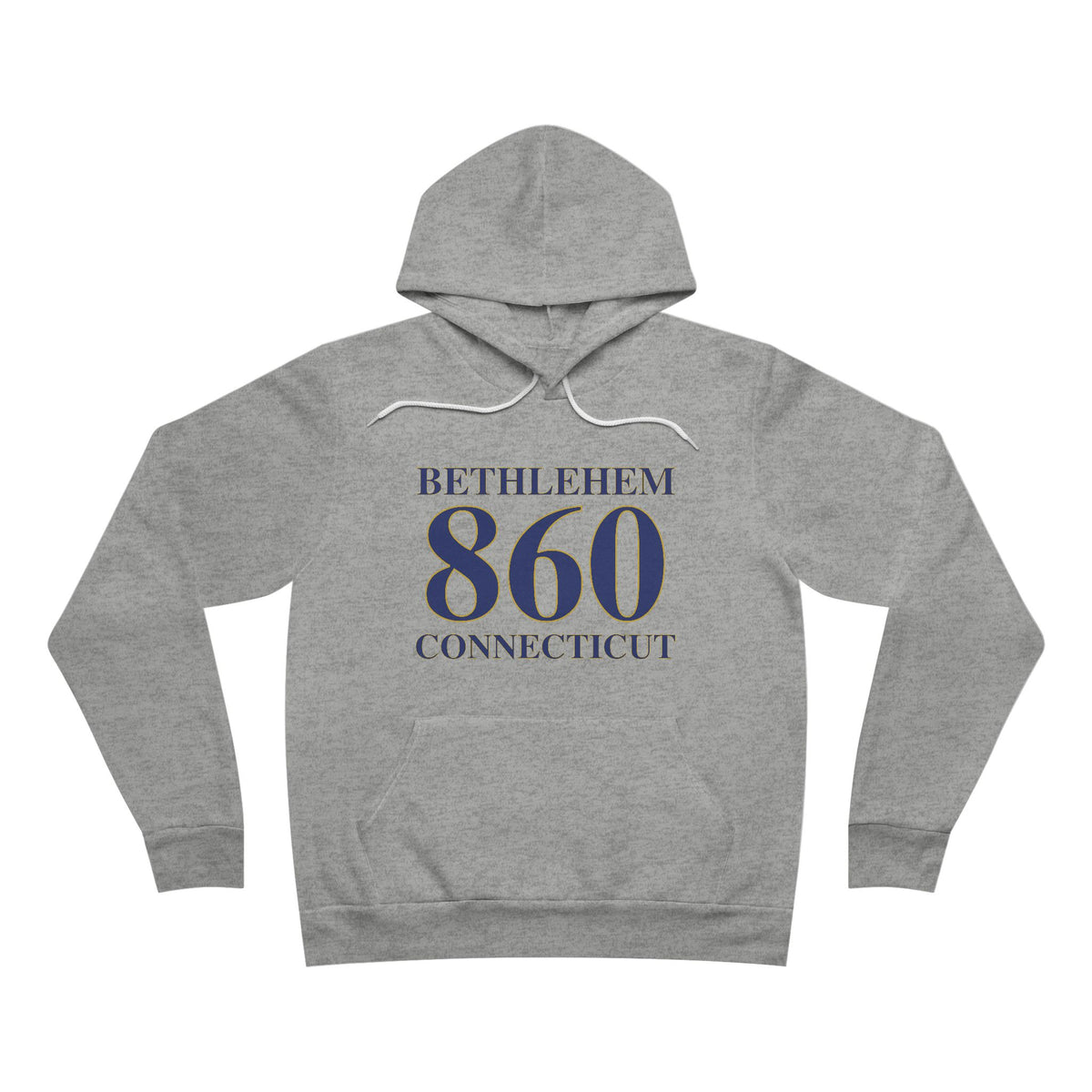 Bethlehem 860 Connecticut Unisex Sponge Fleece Pullover Hoodie