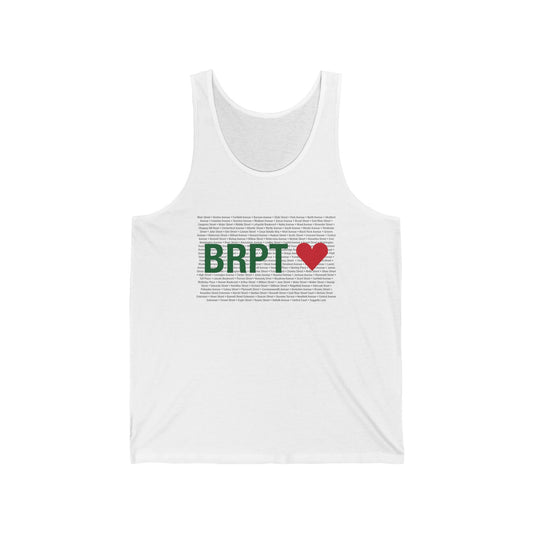 Bridgeport Love Unisex Jersey Tank Top