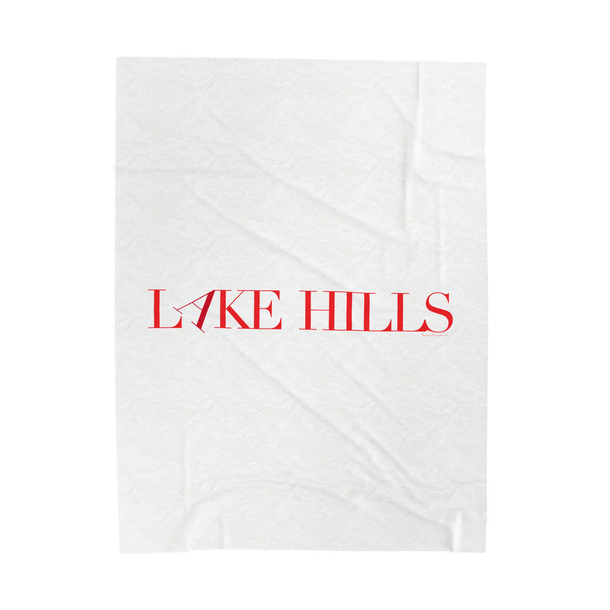 41 Tilt Lake Hills Velveteen Plush Blanket
