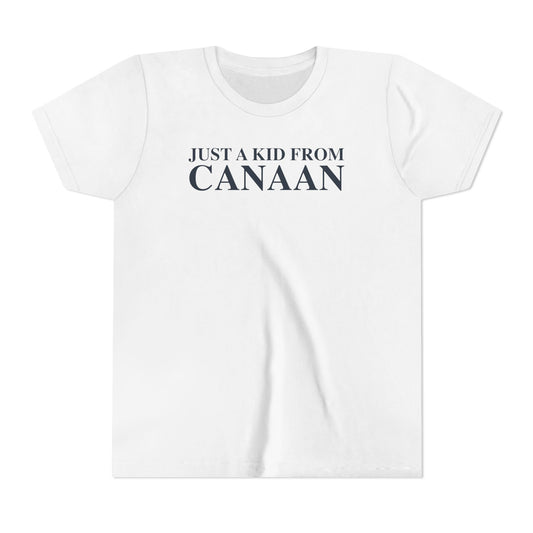 Just a kid from Canaan Youth Short Sleeve T-Shirt