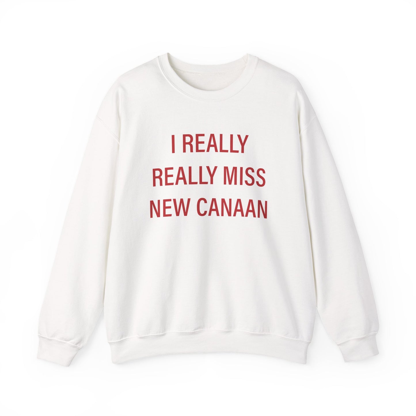 I Really Really Miss New Canaan Unisex Heavy Blend™ Crewneck Sweatshirt