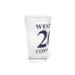 West Haven 203 Connecticut Pint Glass, 16oz