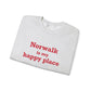 Norwalk is my Happy Place Unisex Heavy Blend™ Crewneck Sweatshirt