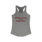 Windsor Locks is My Happy Place Women's Ideal Racerback Tank Top