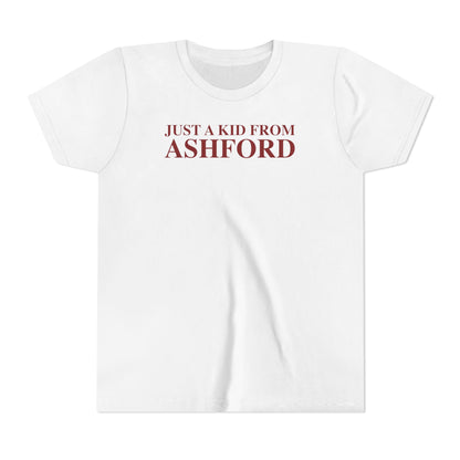 Just a kid from Ashford Youth Short Sleeve T-Shirt