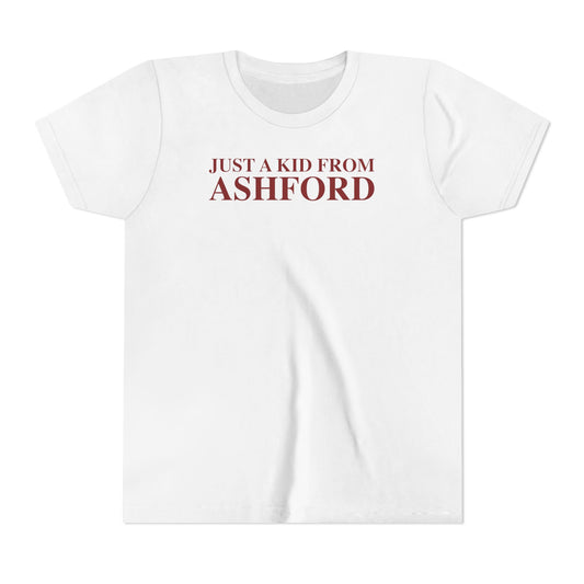 Just a kid from Ashford Youth Short Sleeve T-Shirt
