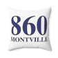 860 Montville Spun Polyester Square Pillow