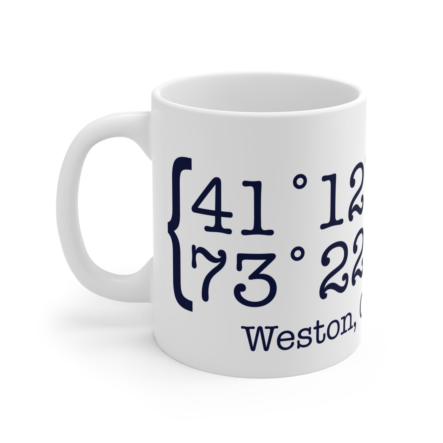 Weston Coordinates Mug 11oz