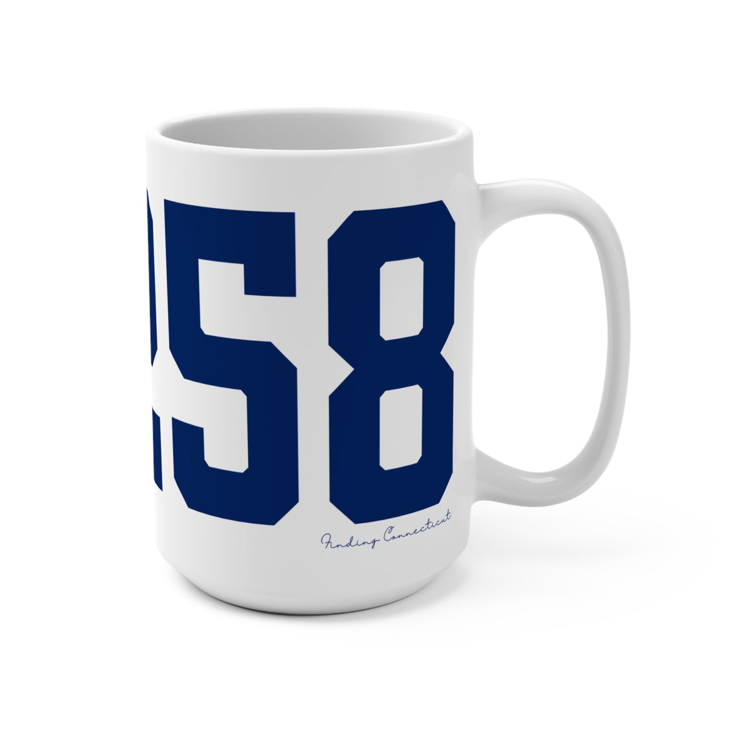 06258 Pomfret Connecticut Zip Code Mug 15oz
