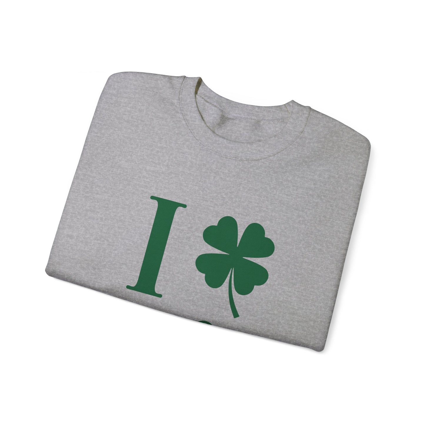 I Clover Stamford (Green) Unisex Heavy Blend™ Crewneck Sweatshirt