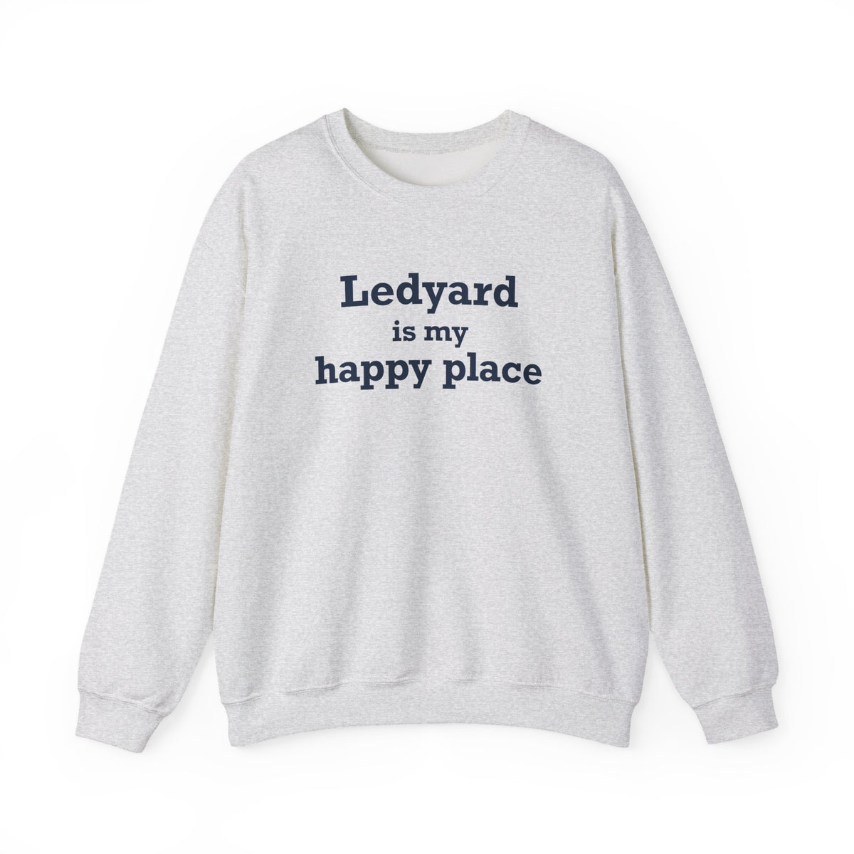 Ledyard is My Happy Place Unisex Heavy Blend™ Crewneck Sweatshirt