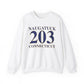 Naugatuck 203 Connecticut Unisex Heavy Blend™ Crewneck Sweatshirt