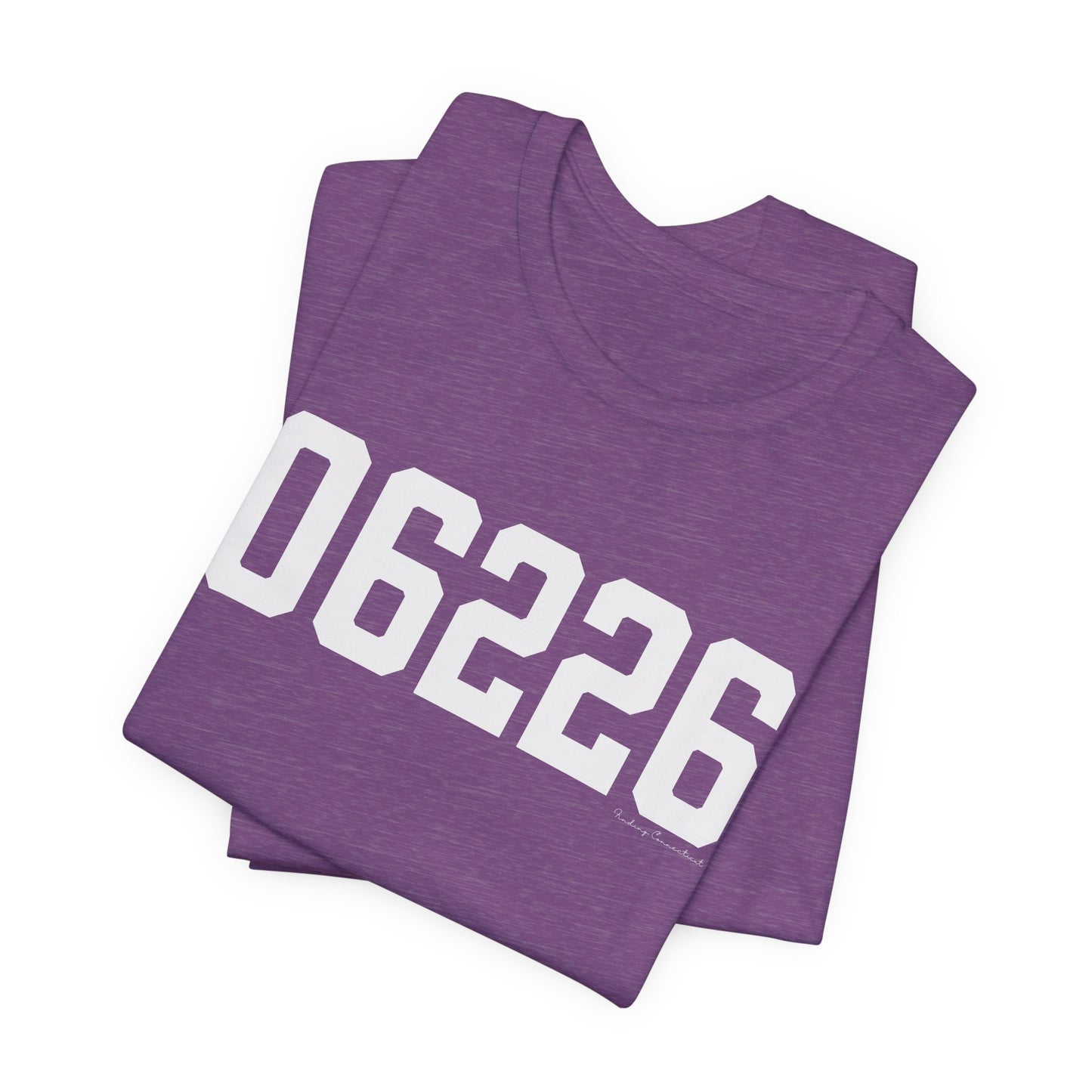 06226 Willimantic CT Zip Code Unisex Jersey Short Sleeve T-Shirt